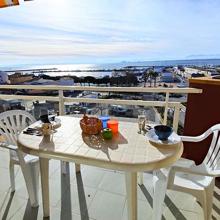 2166 Rocmar 1 4-C, Excelente Situacion Frente Al Puerto Pesquero Y Con Vista A La Bahia. Gran Terraza. Gran Parking Publico Delante. - Es-258-30 Apartamento Roses Exterior foto